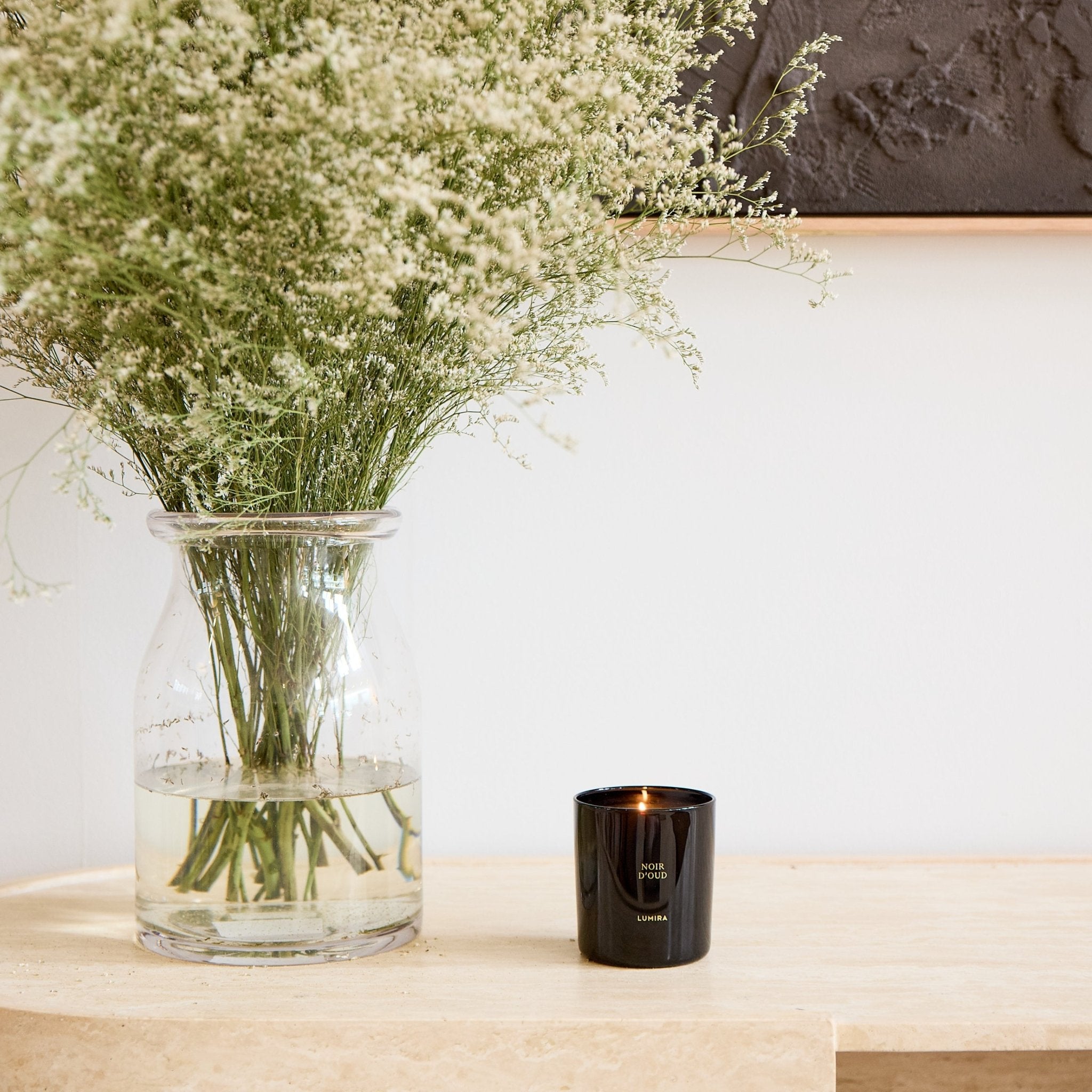 Noir d'Oud Candle - LUMIRA