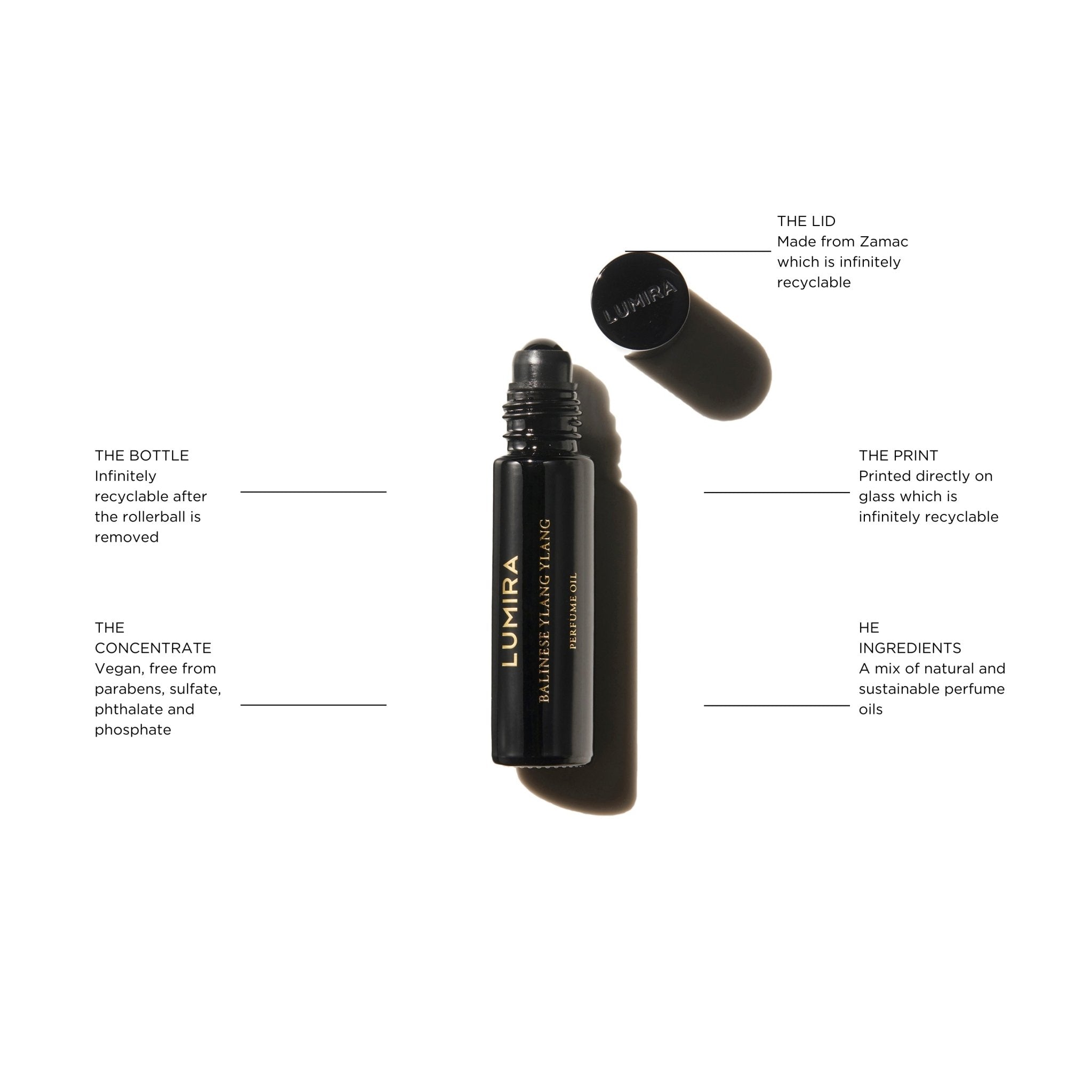 Balinese Ylang Ylang Perfume Oil - LUMIRA