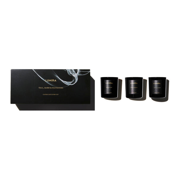 Tall, Dark & Handsome Candle Discovery Set - LUMIRA